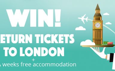 Competition to win return tickets to London + accommodation