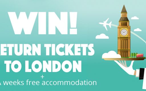 Competition to win return tickets to London + accommodation