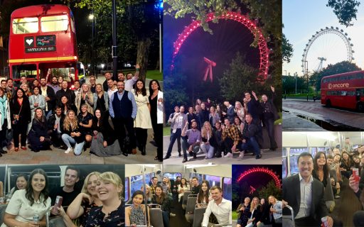 Bus party and networking event